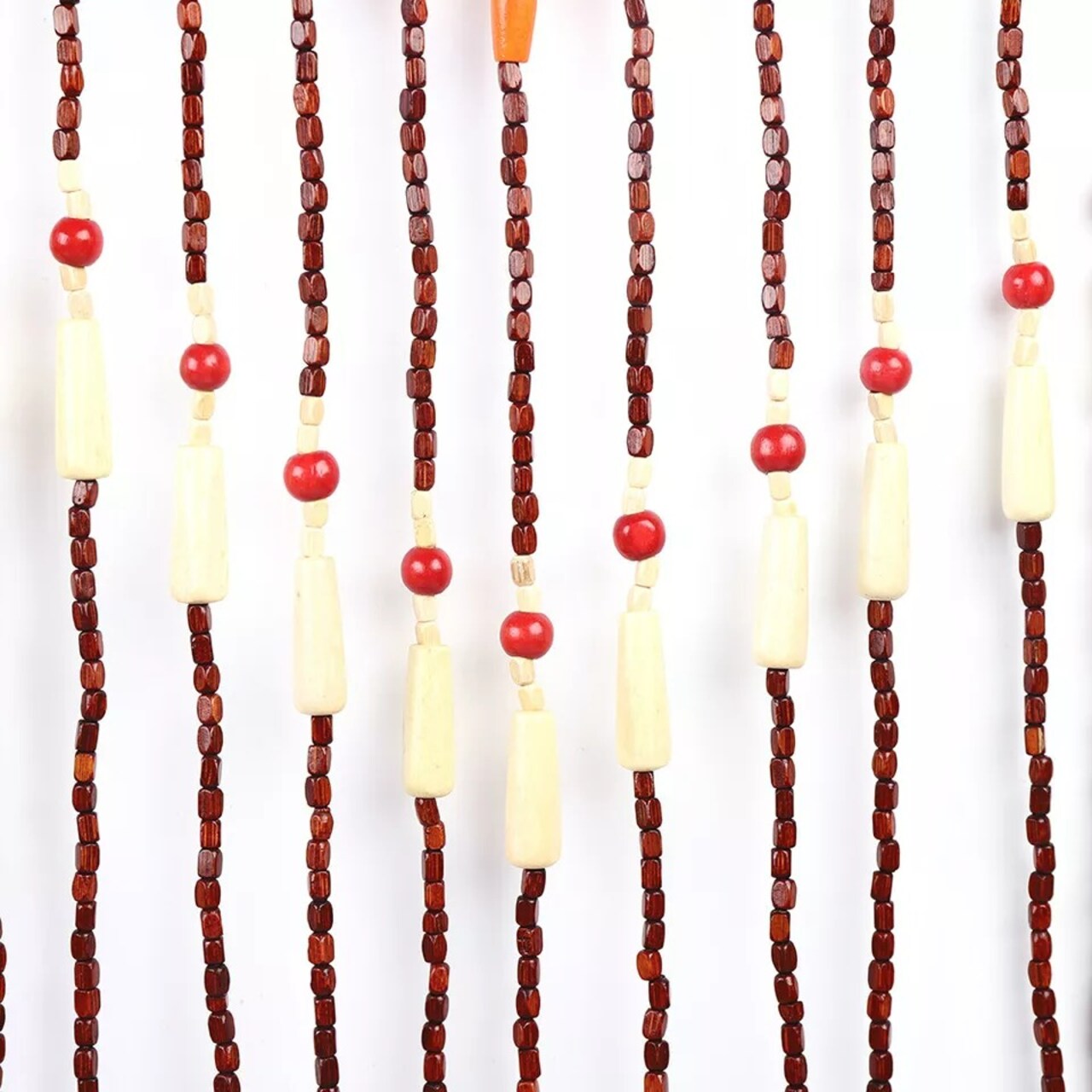 Beaded Curtain Door String Curtains for Doorway Tassels Beads Hanging Fringe Hip